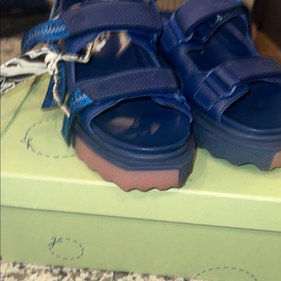 Off-White Other - Women Blue Sandals